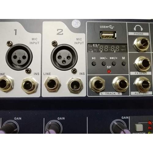 Mixer F4-USB có bluetooth mẫu mới 2019