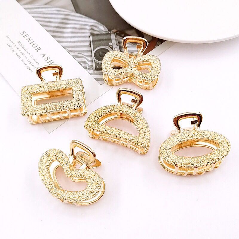 Sét 5 kẹp tóc hàn quốc đính đá siêu xinh