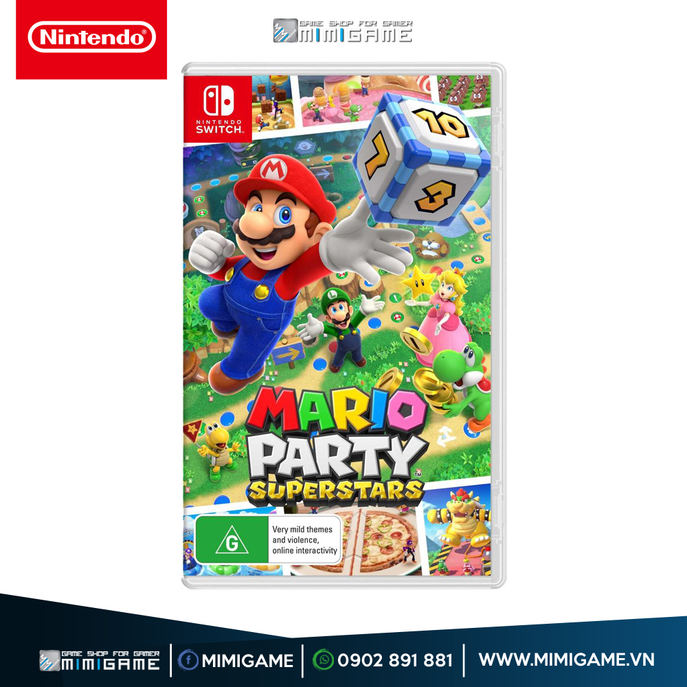 [HCM] Thẻ Game Nintendo Switch Mario Party Superstars