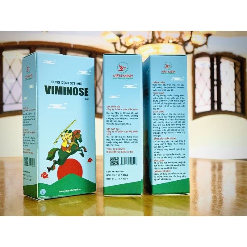 Dung dịch xịt mũi VIMINOSE (Hàng chuẩn)