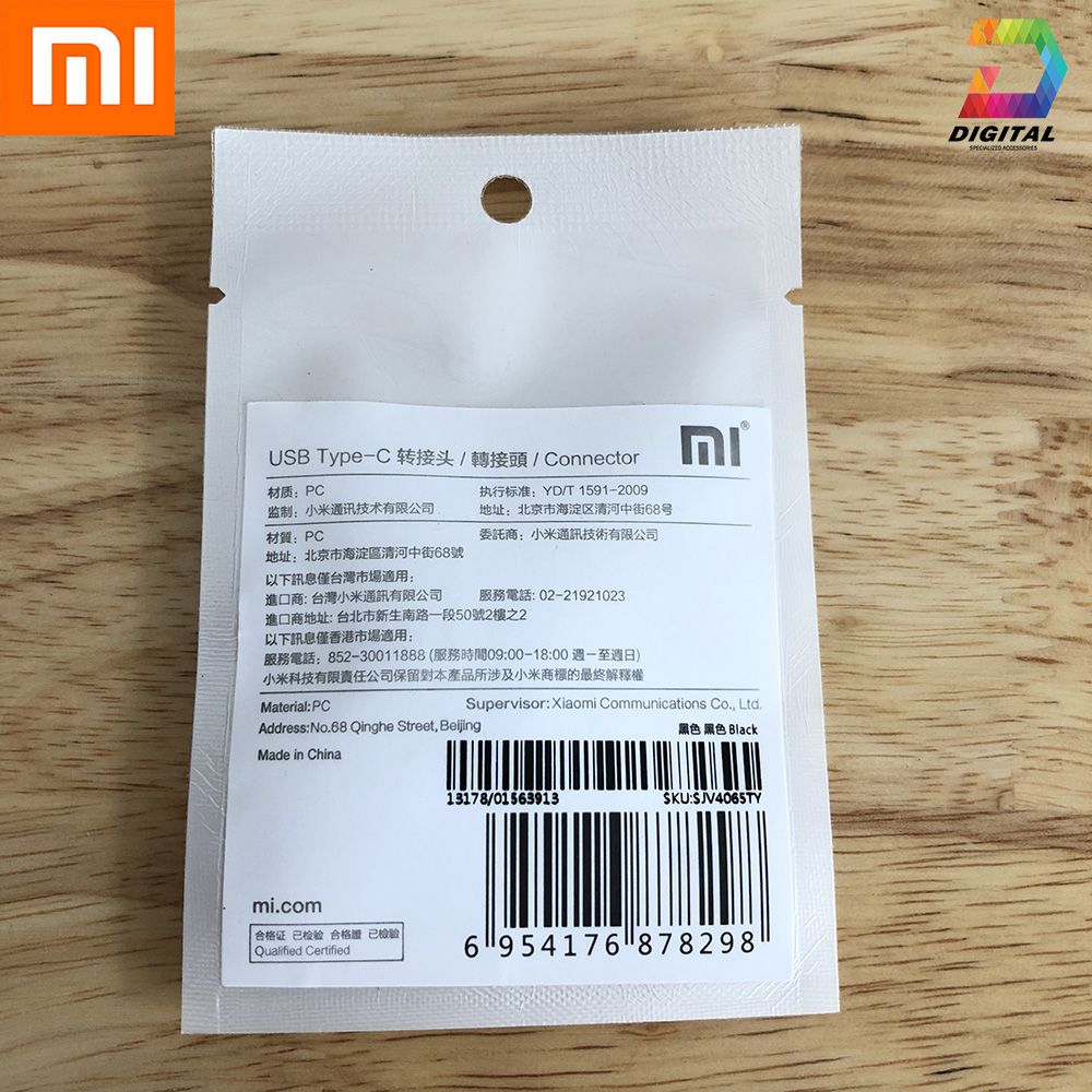 Đầu Chuyển Cổng Micro Usb Sang Type C Chính Hãng Xiaomi