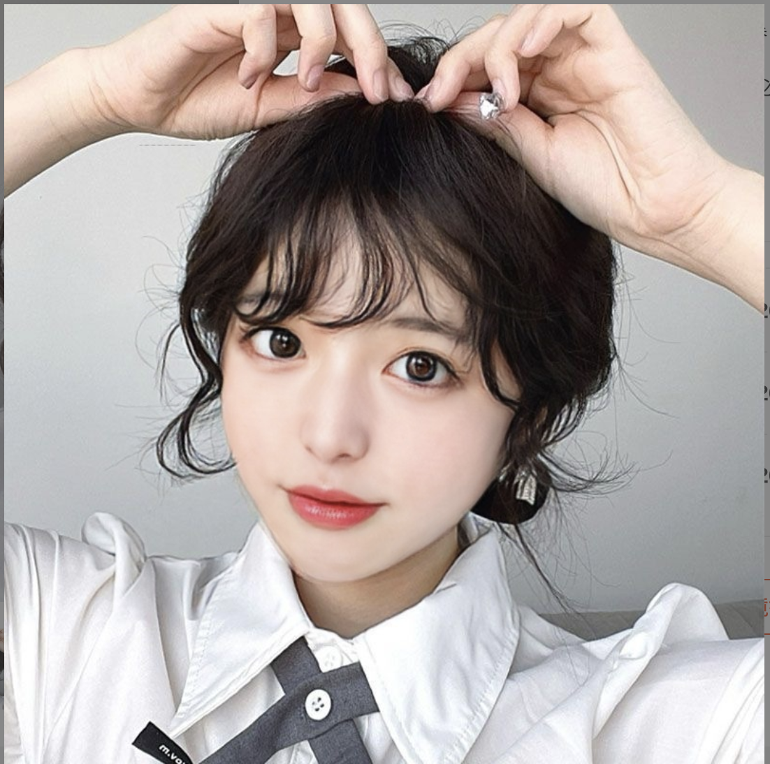 TÓC GIẢ MÁI THƯA XOĂN BÚP BÊ