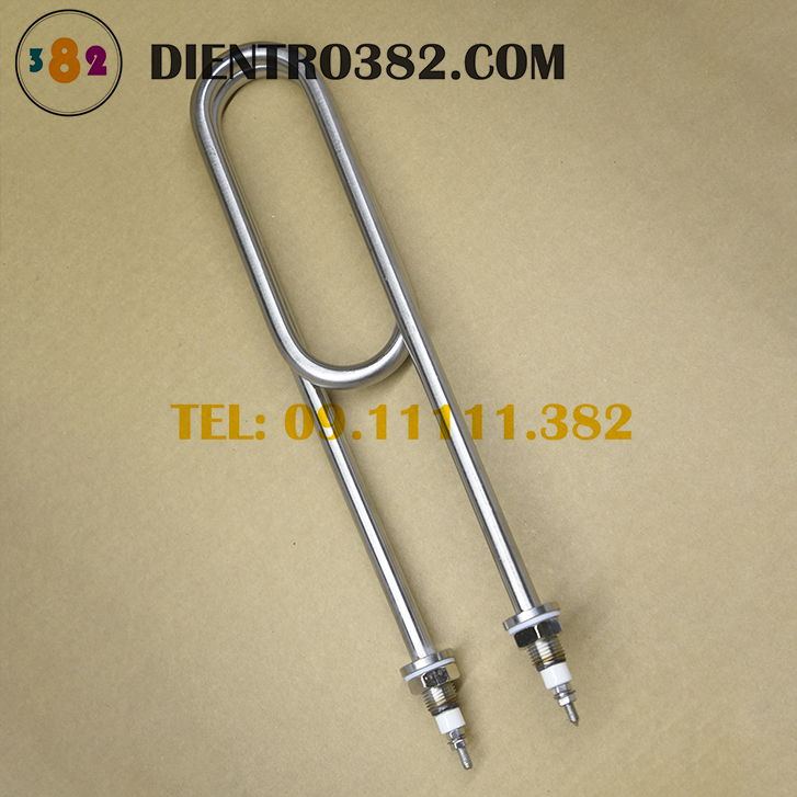 Thanh nhiệt chữ U kép cho tủ cơm công nghiệp inox 304
