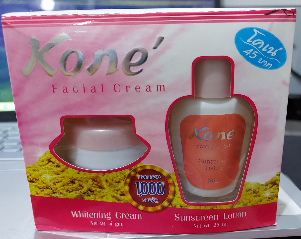 kem nám chống nắng kone thái