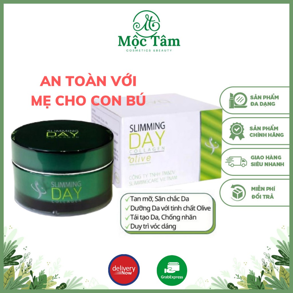 Kem tan mỡ SLimming Collagen mờ rạn