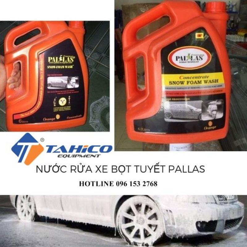Dung dịch rửa xe bọt tuyết Pallas 6 lít