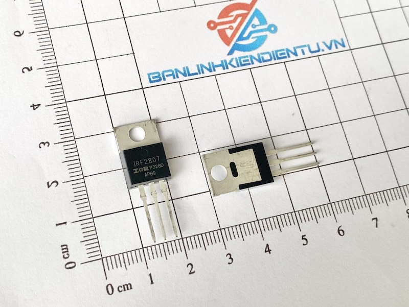 [Combo 2 chiếc] IRF2807 Mosfet kênh N 82A 75V TO-220