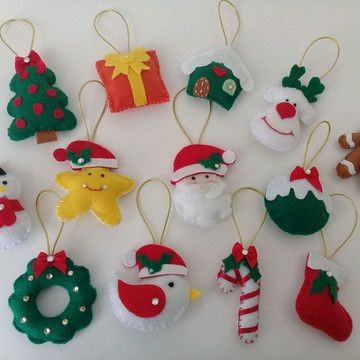 Set trang trí cây thông noel 11 chi tiết