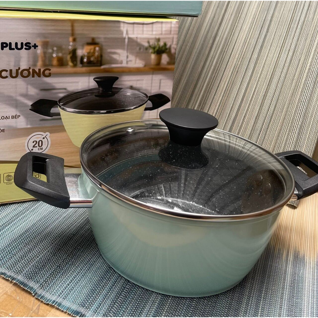 Nồi đá hoa cương 20cm Nutifood