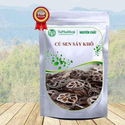 Củ sen sấy khô 100g - tấn phát