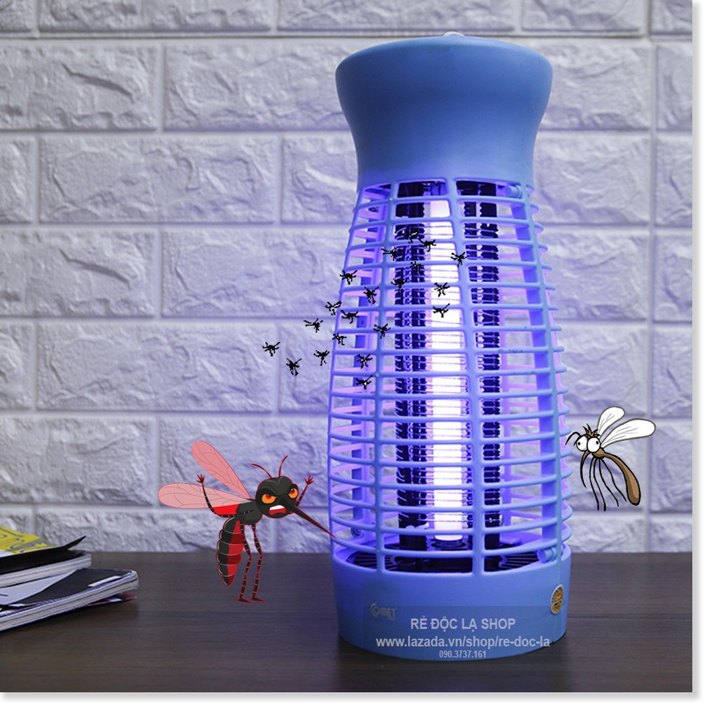 Đèn bắt muỗi Comet-Đèn diệt côn trùng đa năng Comet CM069