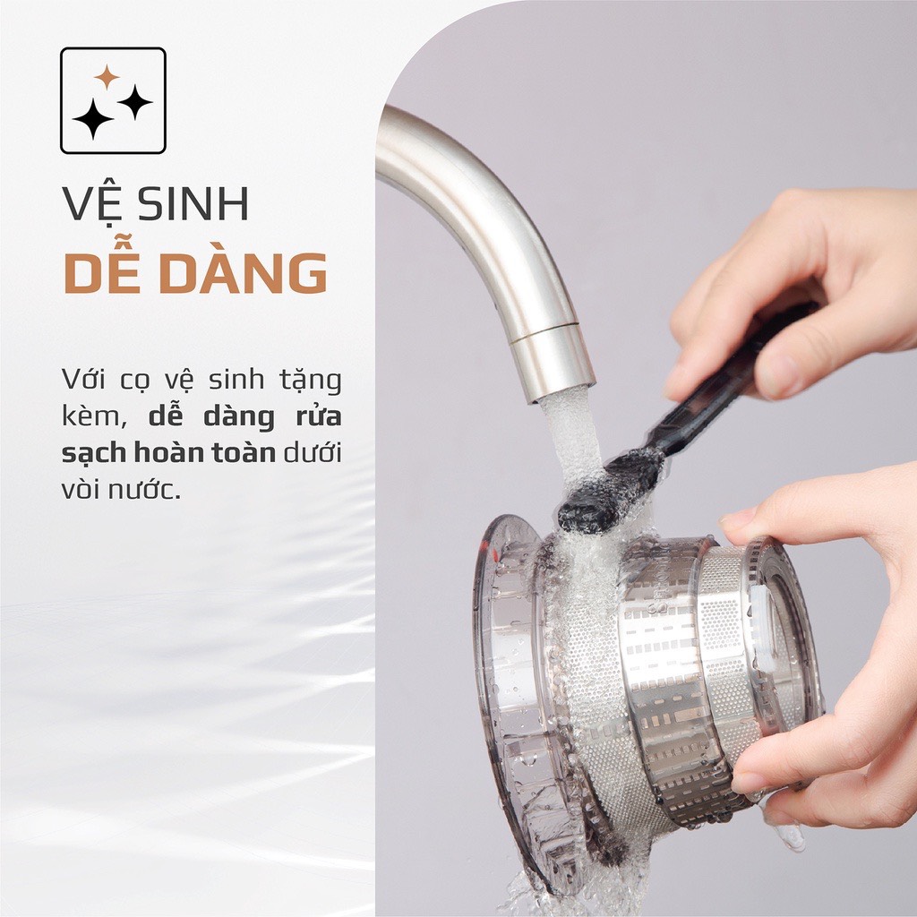 Máy Ép Chậm OLIVO SJ200 Đa Năng - Ép Kiệt Bã 98%