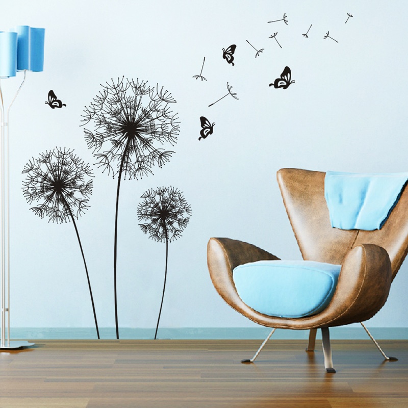 Decal dán tường hoa bồ công anh 2 DF5125