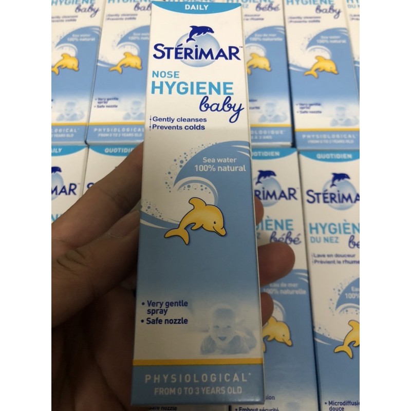 Xịt mũi Sterimar baby 100ml ( Xịt mũi cá heo pháp )