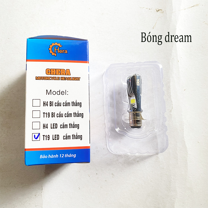 Bóng đèn pha led Chera cắm như bóng zin