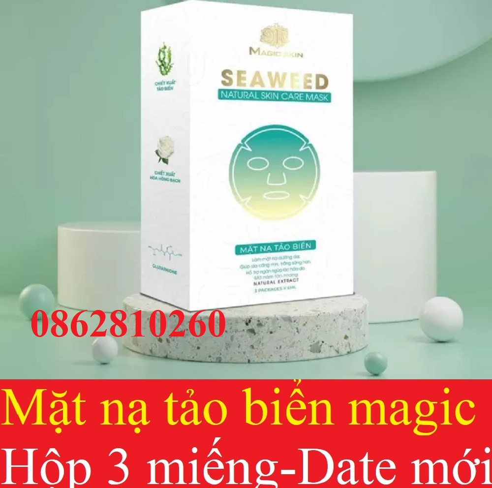 [LẺ 1 GÓI] mặt nạ tảo biển magic skin magicskin [LẺ 1 GÓI]