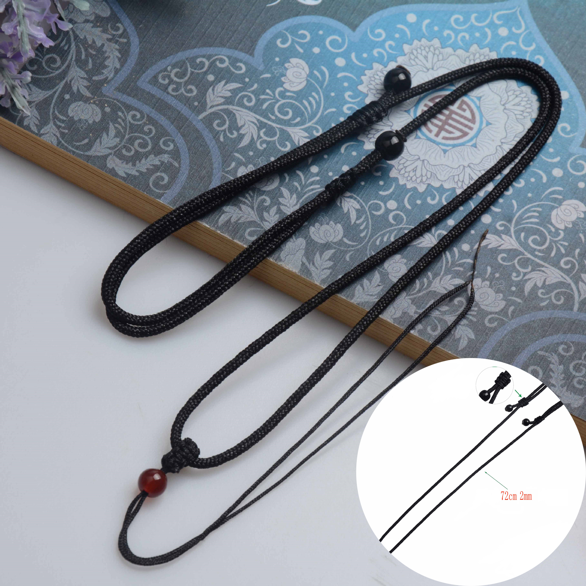 ⚡Nhiều Mẫu⚡ Phụ kiện dây chuyền - Dây dù phụ kiện trang sức - có khóa điều chỉnh to nhỏ