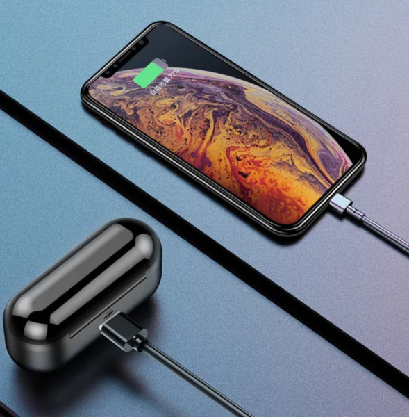 Tai nghe Bluetooth 5.3 TWS F9 cảm ứng phiên bản mới cao cấp pro trả lời cuộc gọi, điều khiểm âm lượng