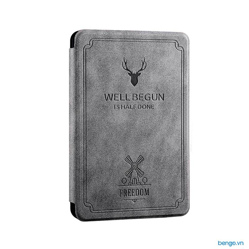 Bao da Kindle Paperwhite 2018 thế hệ 4 (10th) Họa tiết Well Begun is Half Done