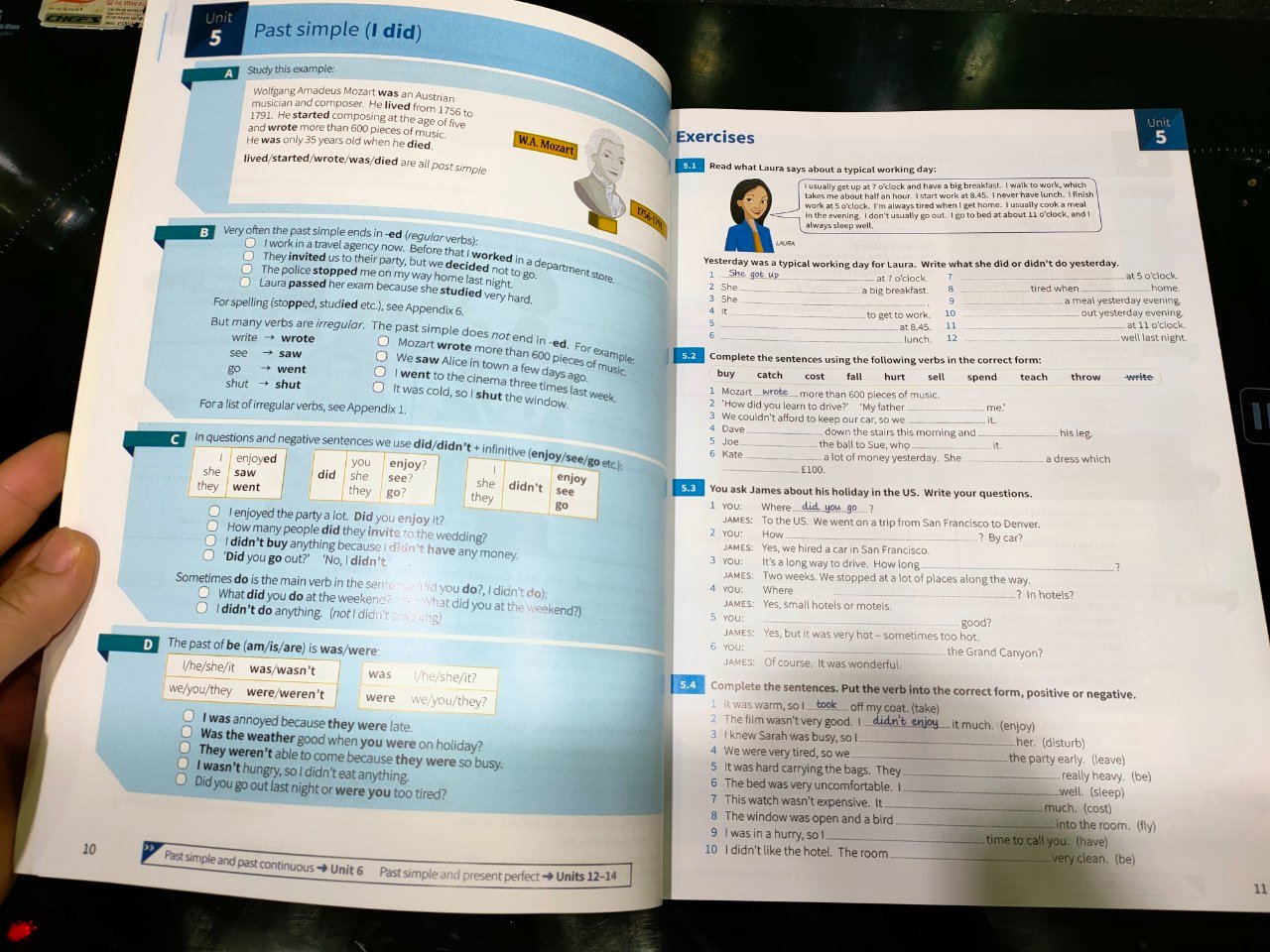 Bộ nhập english grammar in use 3q in màu (kèm link audio và answer key)