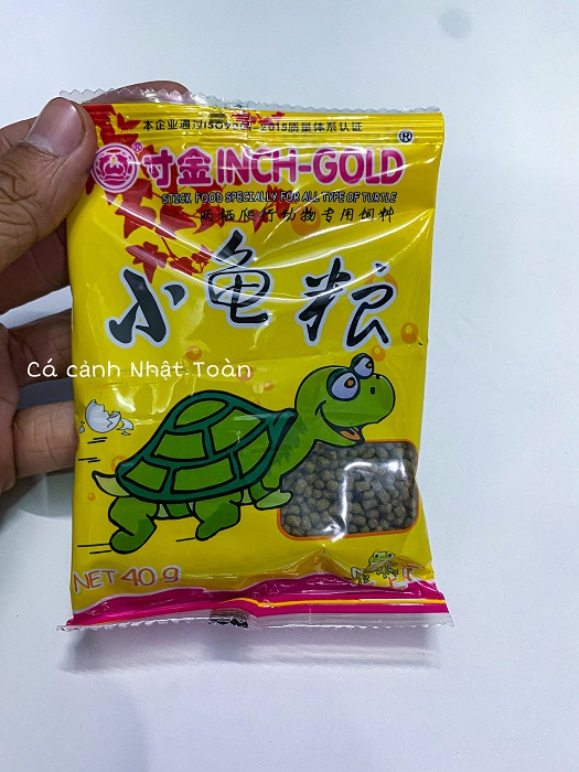 "Hoàn tiền đến 10%" GÓI THỨC ĂN CHO RÙA INCH GOLD 40G
