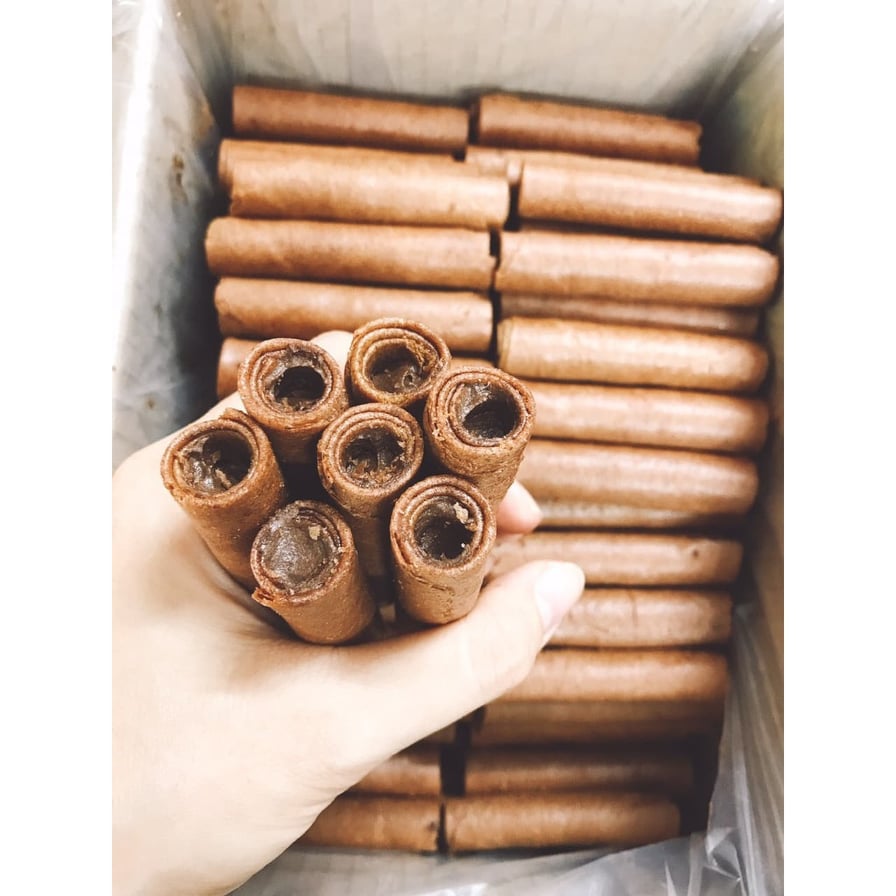 Bánh Ống CaCao - Ngon Siêu Cấp - 100G