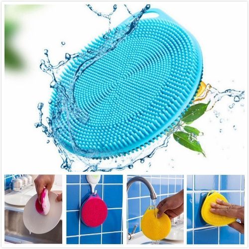 [HCM][ COMBO 3 MIẾNG] RỬA CHÉN SILICON ĐA NĂNG SIÊU SẠCH