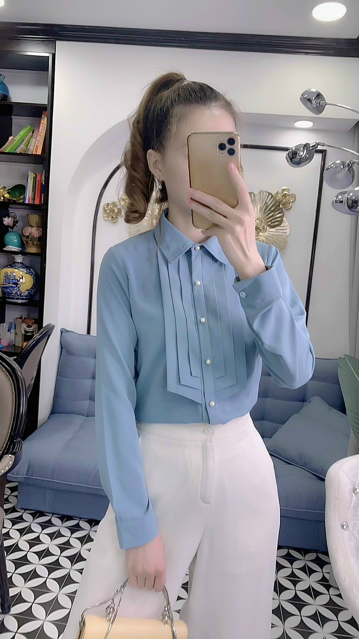 ÁO SƠ MI TAY DÀI CÁCH ĐIỆU