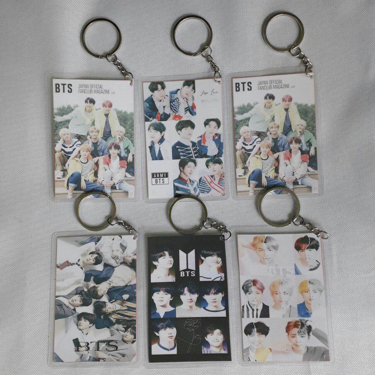 [REPLY] Móc khóa in hình BTS nhiều mẫu REPLY1992