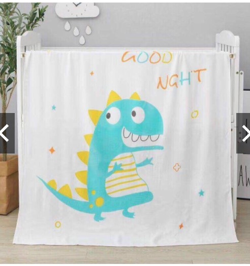 Chăn lụa cotton Aden siêu mềm mát cho bé [ HÀNG CAO CẤP]
