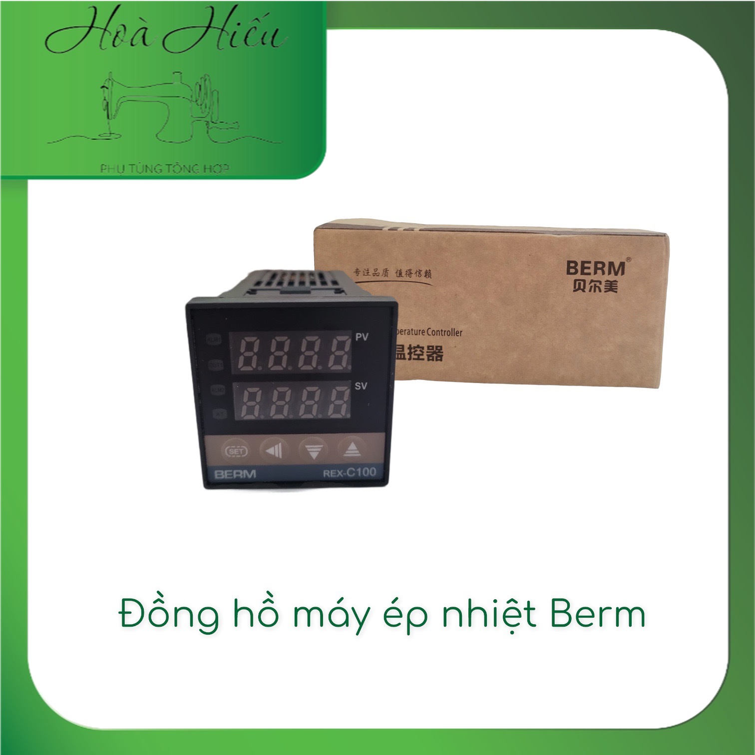 Đồng hồ máy ép nhiệt Berm