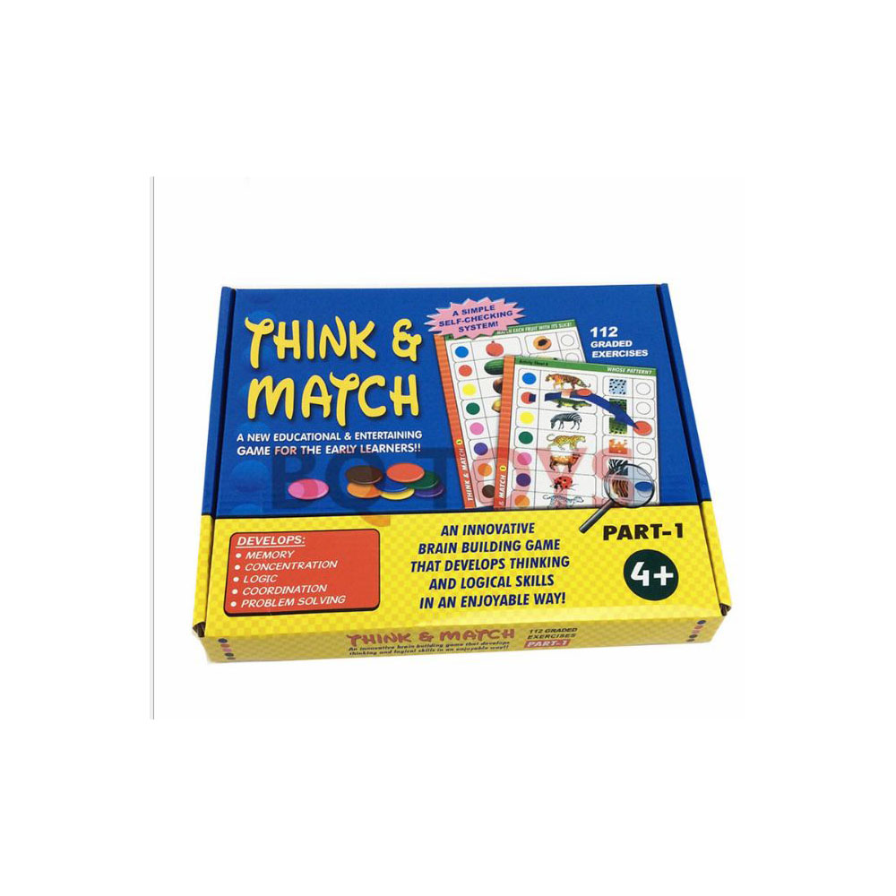 Bộ tư duy think and match rèn tư duy cho bé