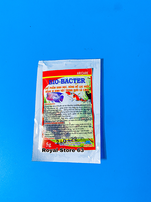 Bio Bacter Arc Thái Lan men vi sinh cho bể cá cảnh (5gram)
