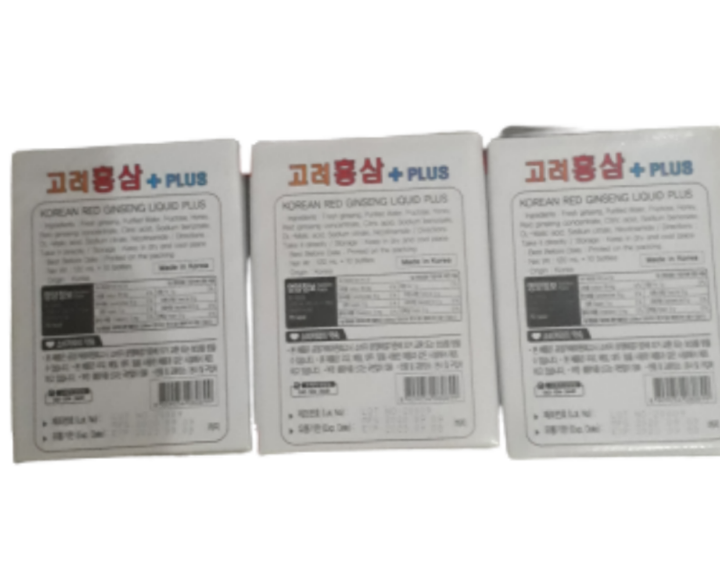 [HCM]Nước Hồng Sâm Có Củ KGS ( 10 chai hộp )