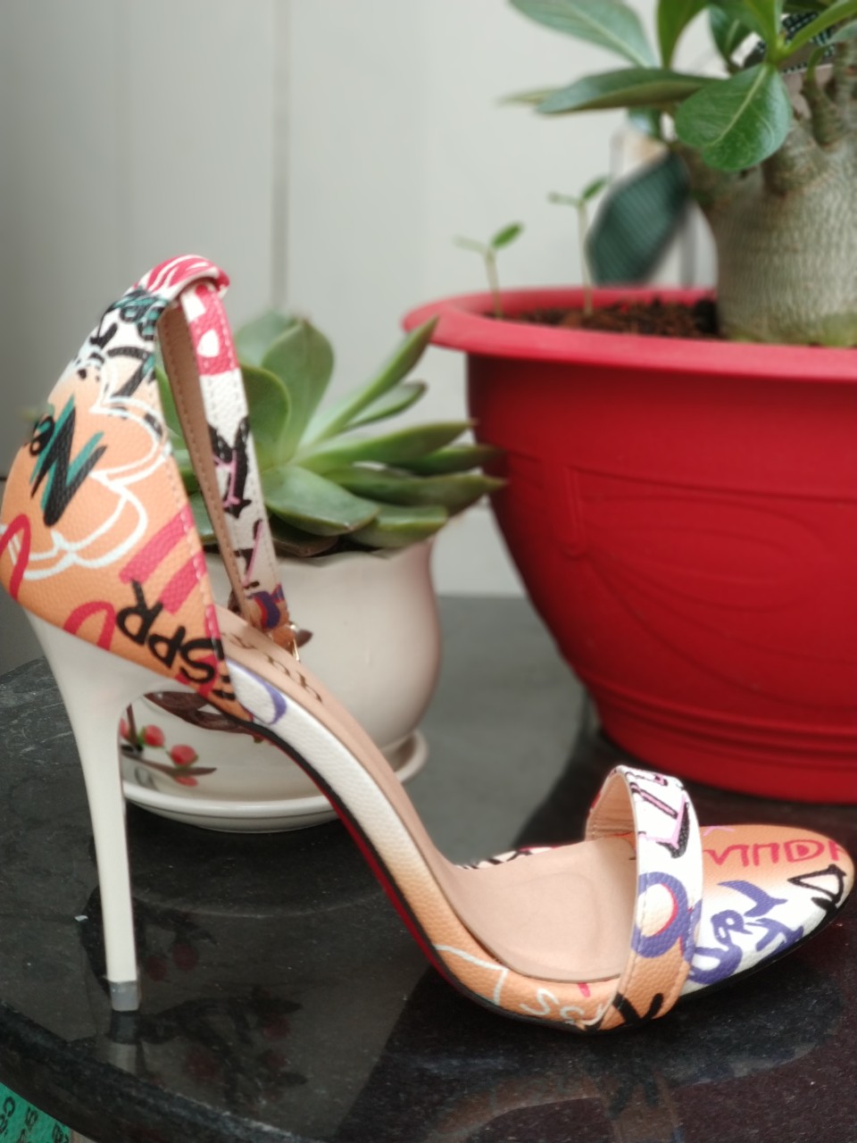 Sandal cao gót 9cm