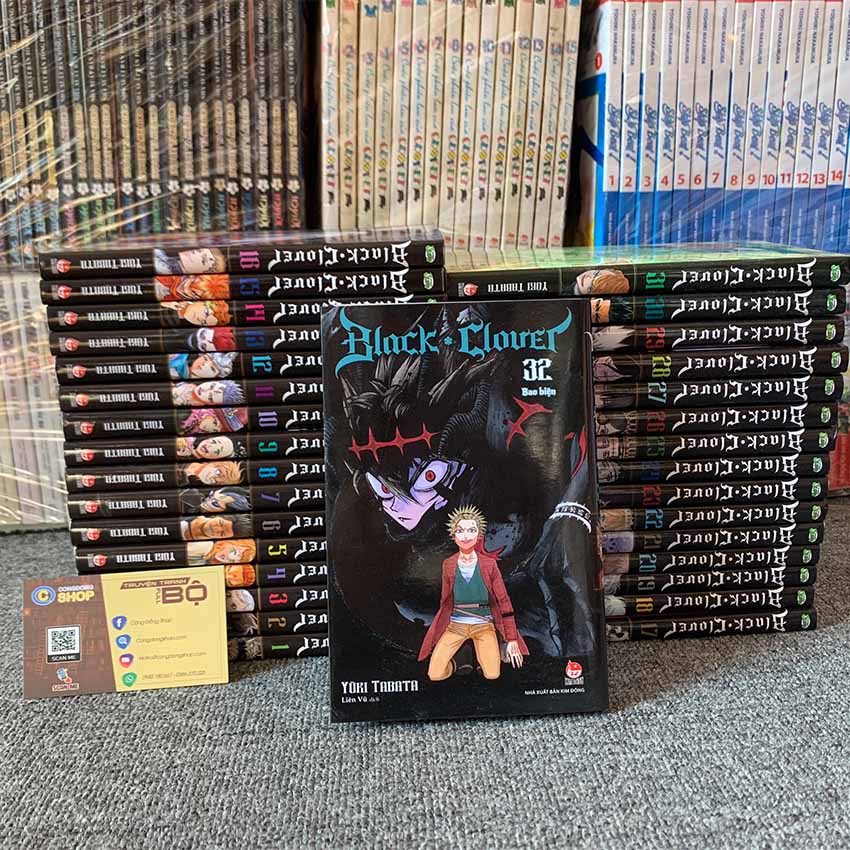 Truyện Black Clover trọn bộ 32 tập - Sách truyện Full bộ