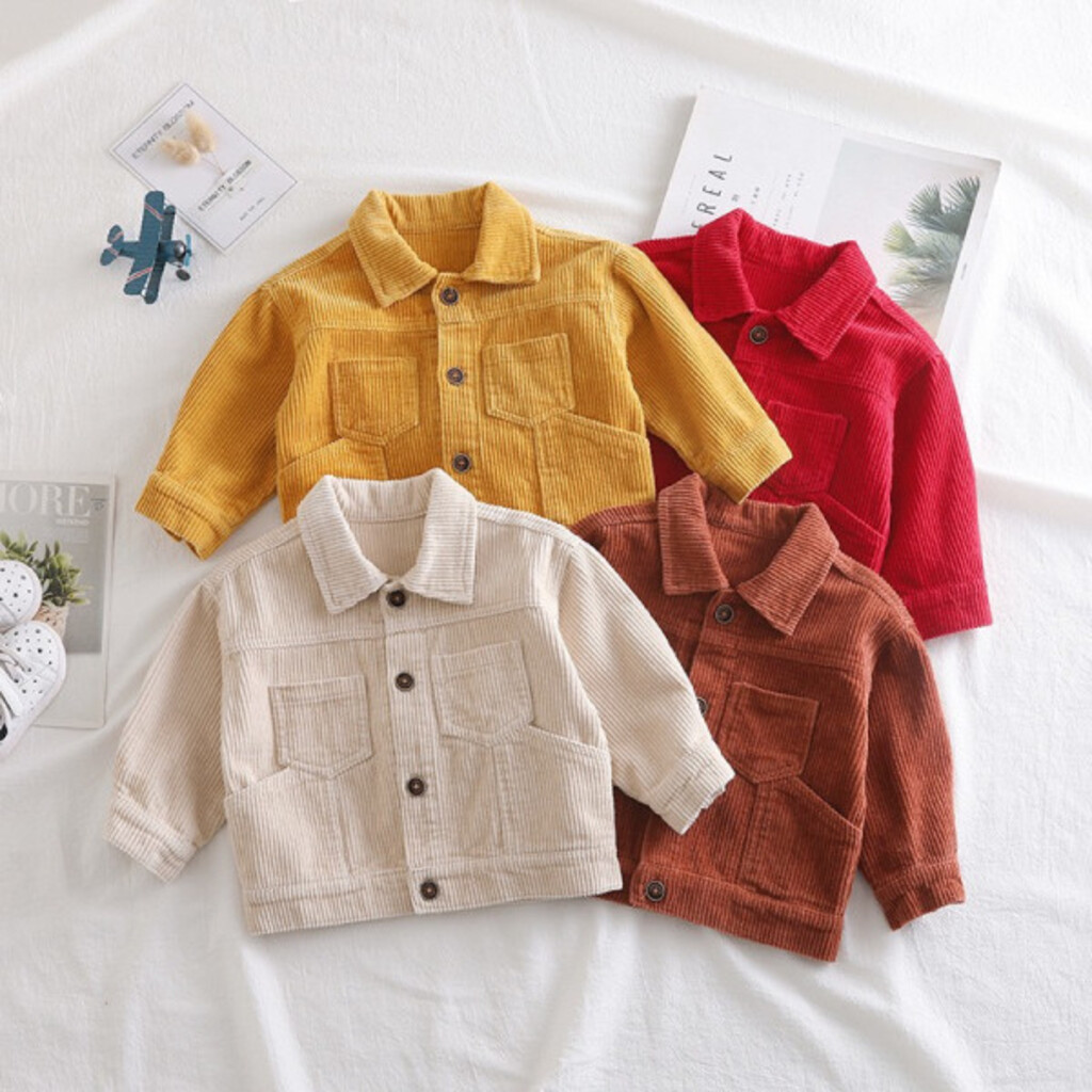 Áo khoác cho bé hàn quốc xuất xịn, áo Nhung trẻ em Tiny Kids từ 6-28kg