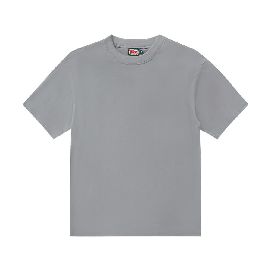 Áo thun Raw trơn basic vải thun cotton thoáng mát 4 chiều ArrowShop