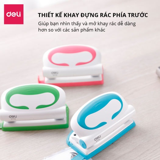 Máy đục lỗ 10 tờ Deli - E0112