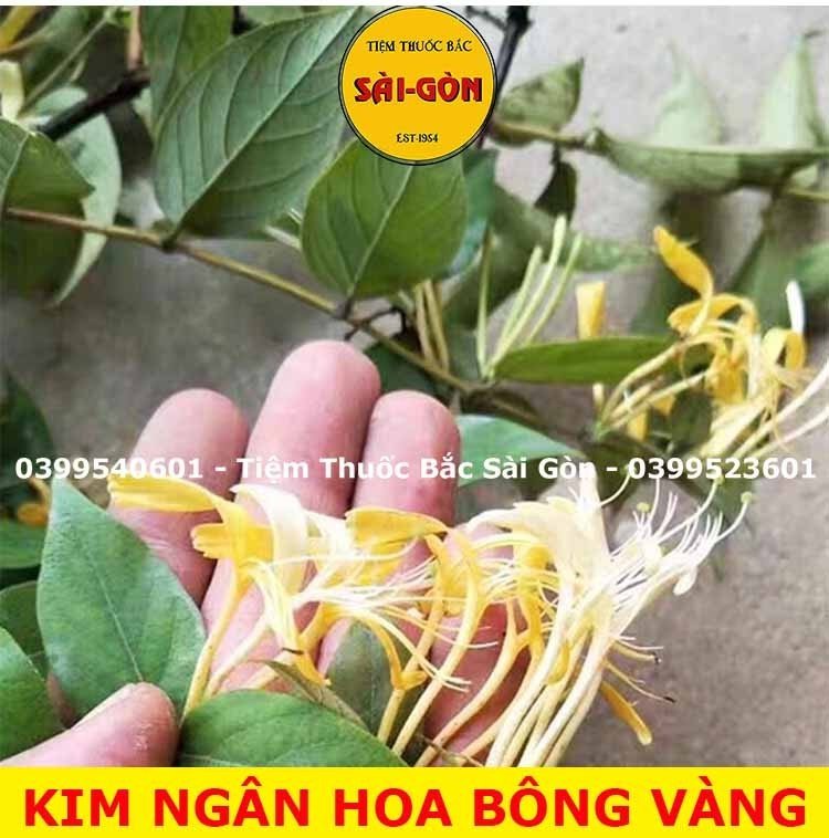 Kim Ngân Hoa Vàng VN 100g (Khô, thơm, ngon, hàng mới)