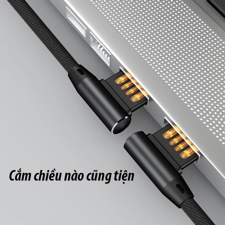 Củ sạc nhanh và cáp sạc chuyên chơi games lướt nét cho Iphone, Type C, Micro USB Minh House