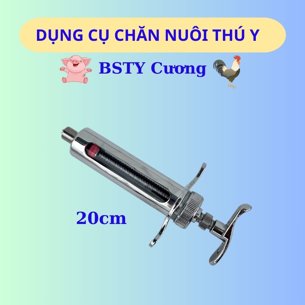 Xi lanh Inox Goldflex Hàn Quốc Cao Cấp 20ml