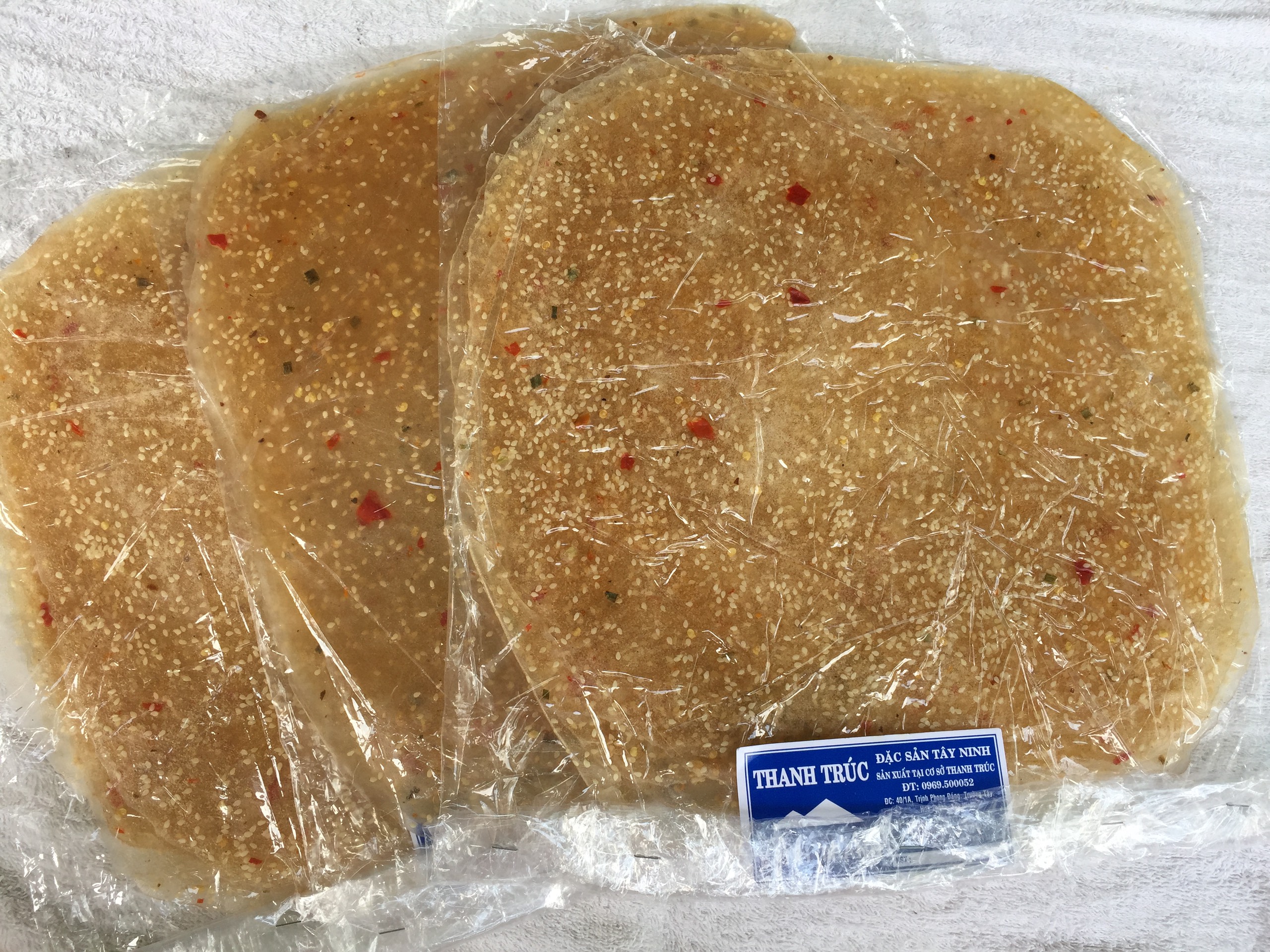 [1kg] Bánh Tráng Phơi Sương Me (Dẻo Me)
