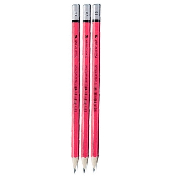 Vỉ 3 bút chì gỗ thiên long gp-020