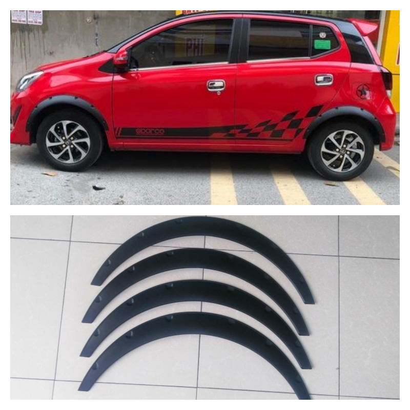 Cua Lốp Chắn Bùn  Toyota Wigo Lắp Cho Các Đời