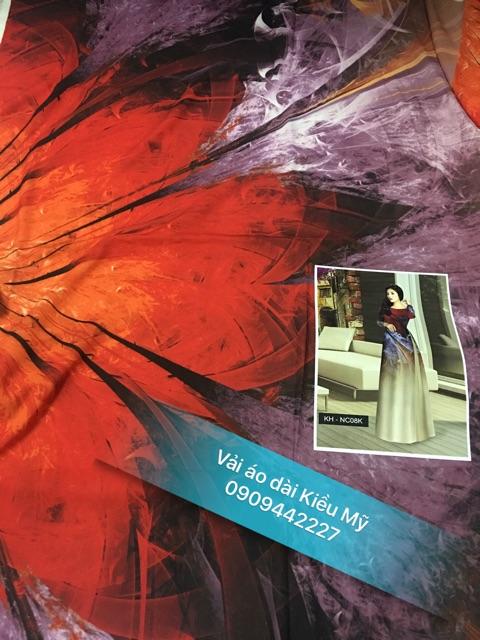 [HCM]Vải áo dài ombre
