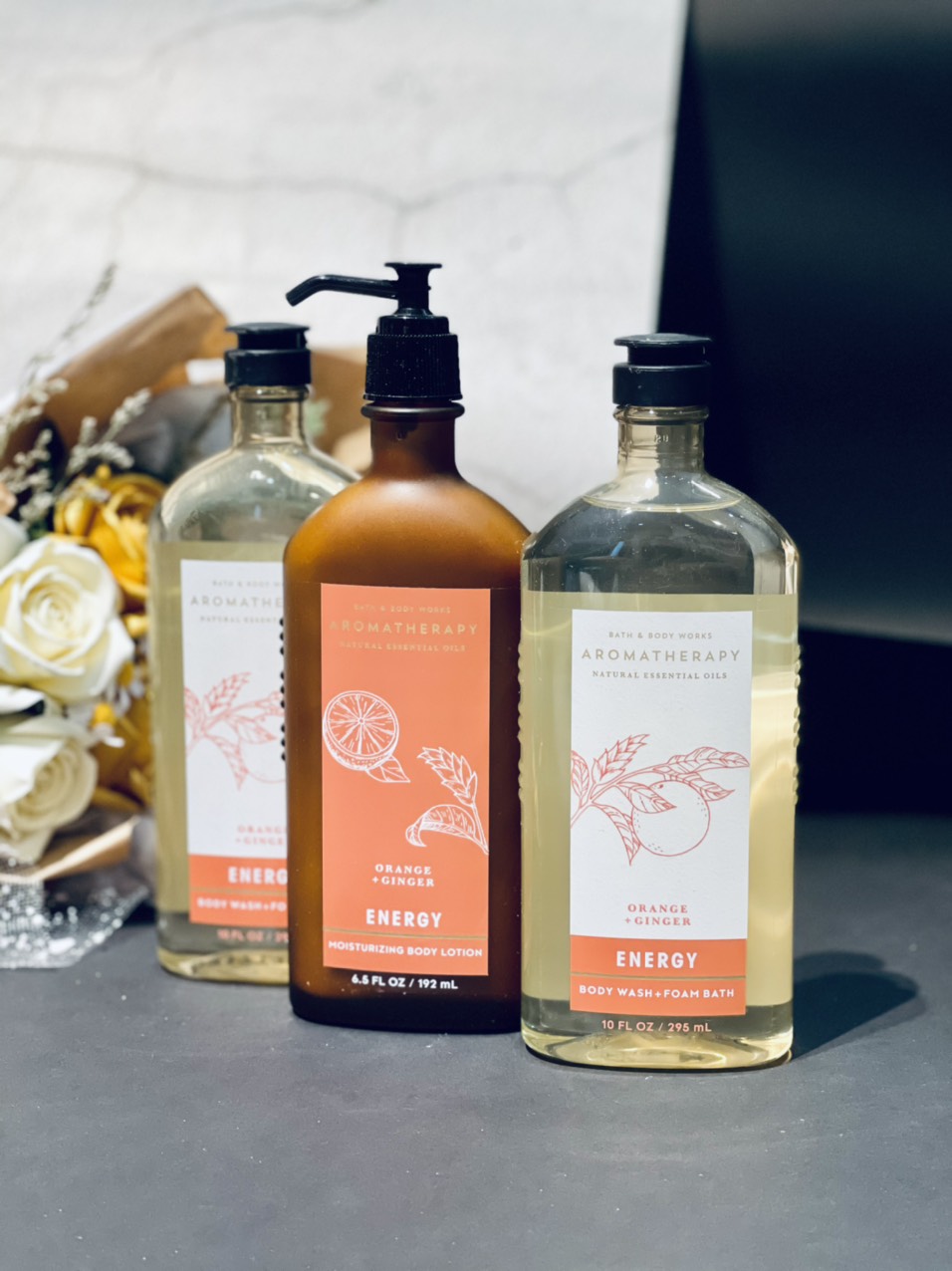 Lotion sữa tắm AROMATHERAPY Bath & body Works bill Mỹ