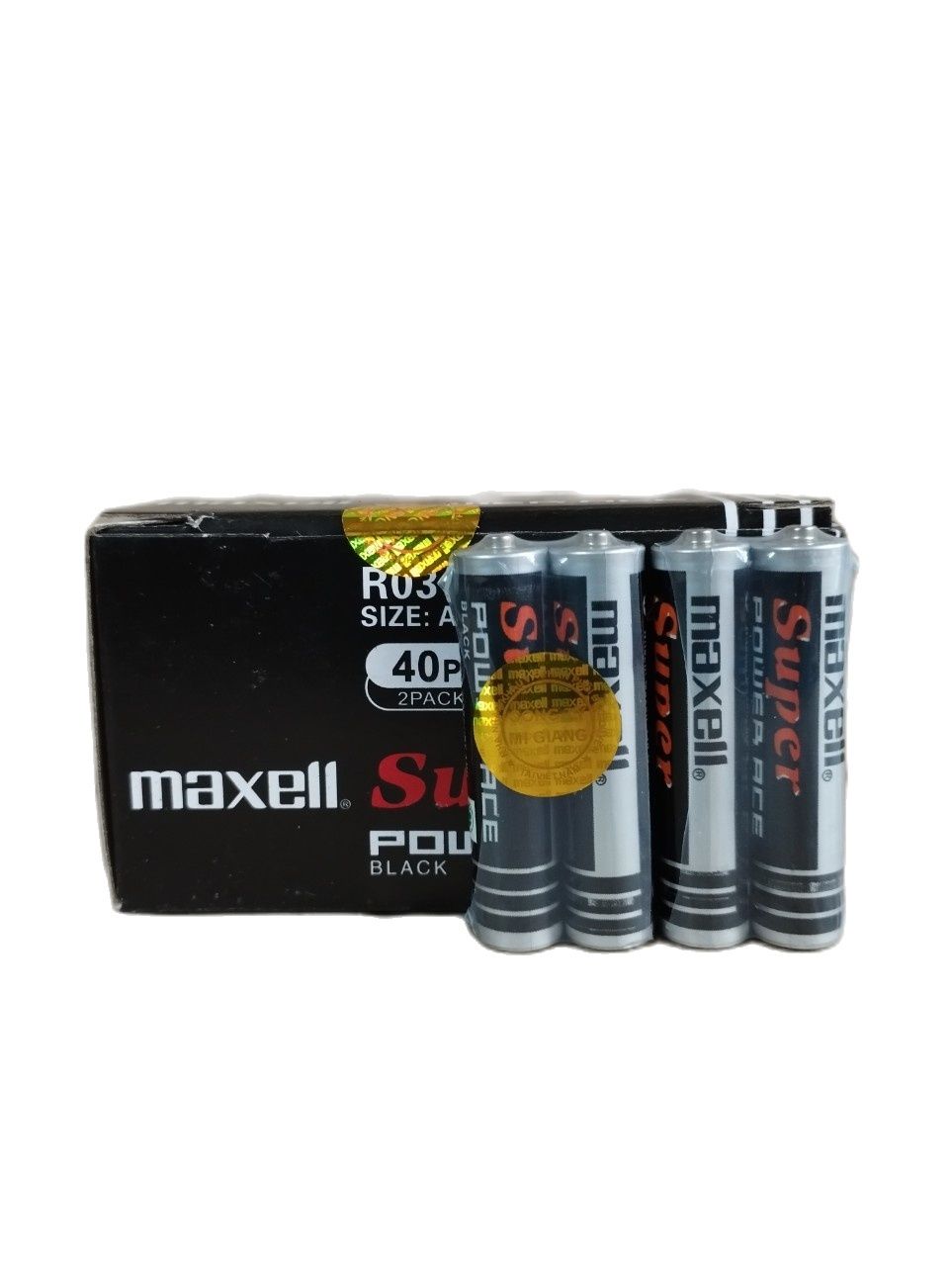 Pin đũa tiểu AAA Maxell