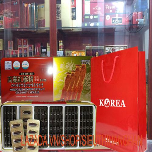 Viên Hồng Sâm 6 Năm Tuổi Cao Cấp Hàn Quốc 120 viên