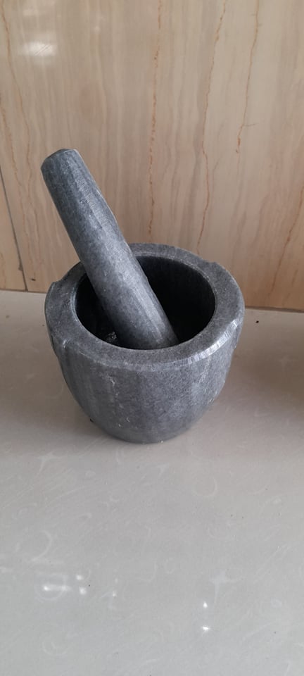 Cối đá Non Nước size 14 xám đen